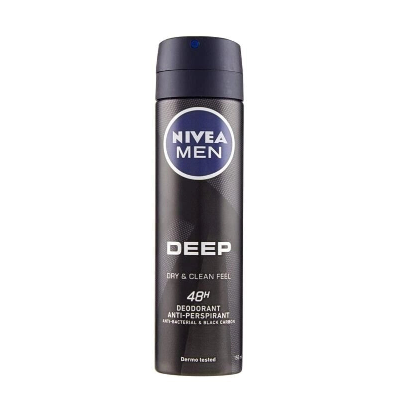 NIVEA DEODORANTE SPRAY 150ML MEN SUPERBLACK