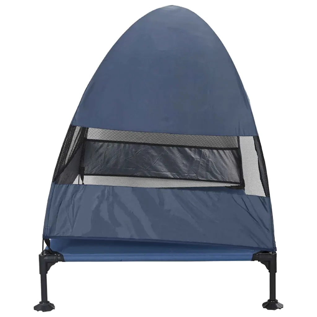 Letto per Cani Elevato Blu navy 127 x 81 x 108 cm CFW4173246