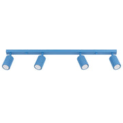Plafoniera KARBON 4L azzurro