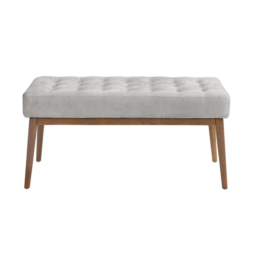 Sgabello in tessuto grigio scuro