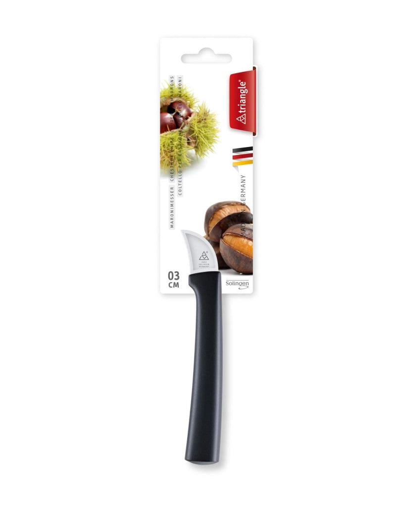 Coltello da formaggio, lama corta e curva, 14 cm, Solingen
