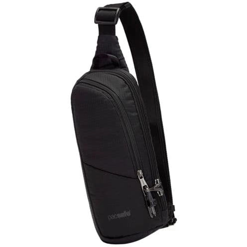 Pacsafe V Action Sling jet schwarz
