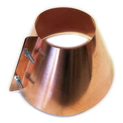 Collare conico da 150mm scossalina in rame spessore 6 decimi