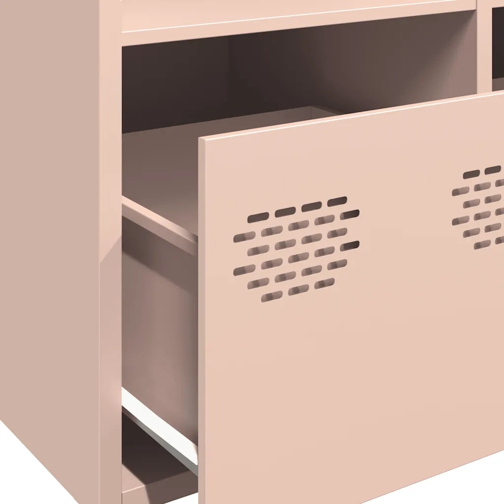 Credenza Rosa 68x39x103,5 cm in Acciaio 851407