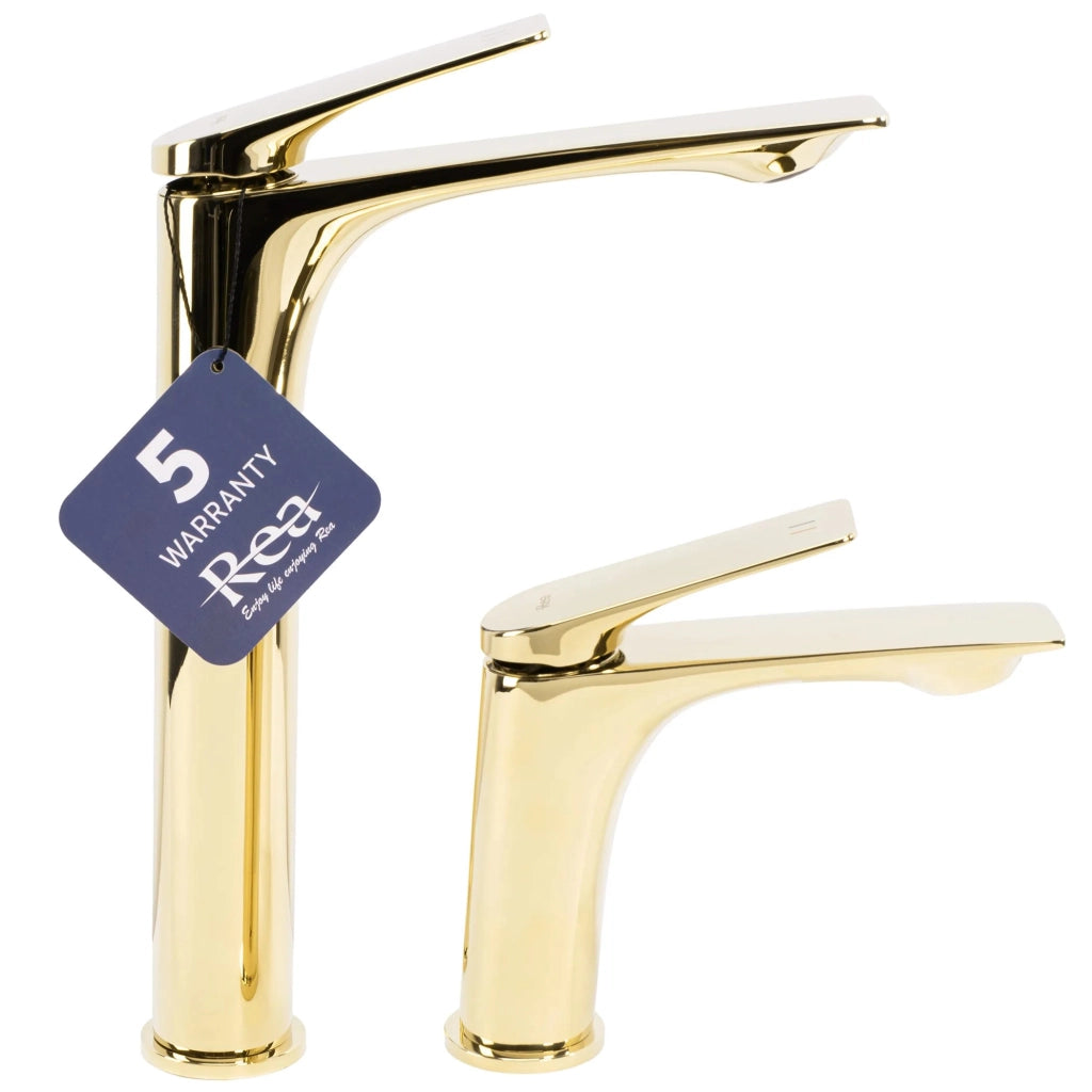 Rubinetto Da Bagno Rea Avalon Gold Low