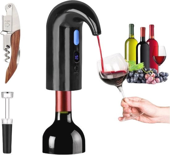 Dispensatore automatico e pomp per vino per appassionati di vino