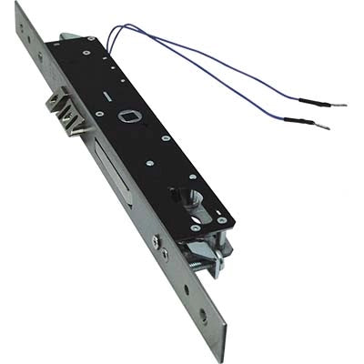 SERRATURA MONTANTE INFILARE ELETTRICA 1418Q OMEC  B.Q INOX F.MM 25 F.SAGOM TRIP+M1+SCR+Q8 E.MM 35