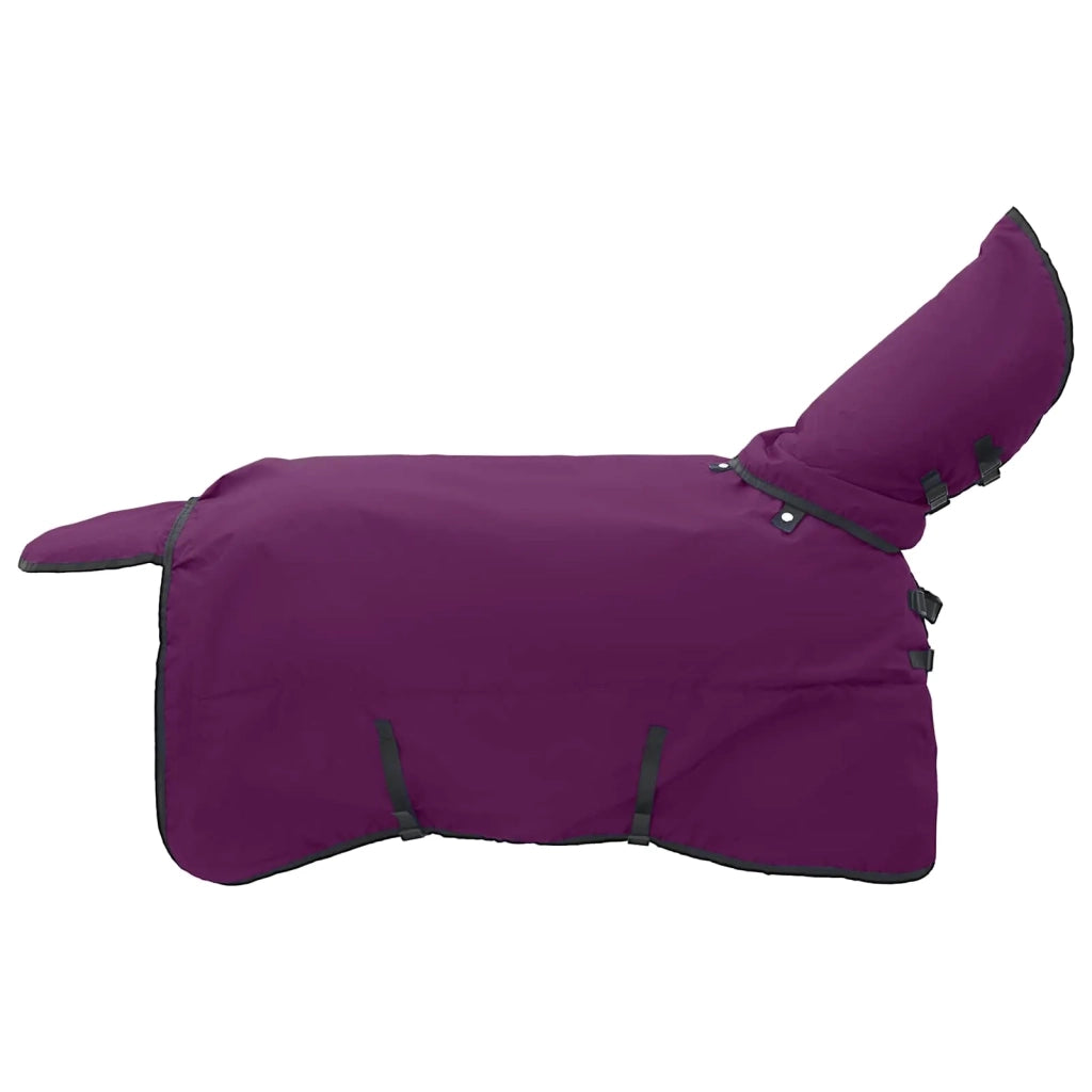 Coperta per Cavalli Verde Scuro e Nero 165 cm Poliestere CFW5815548