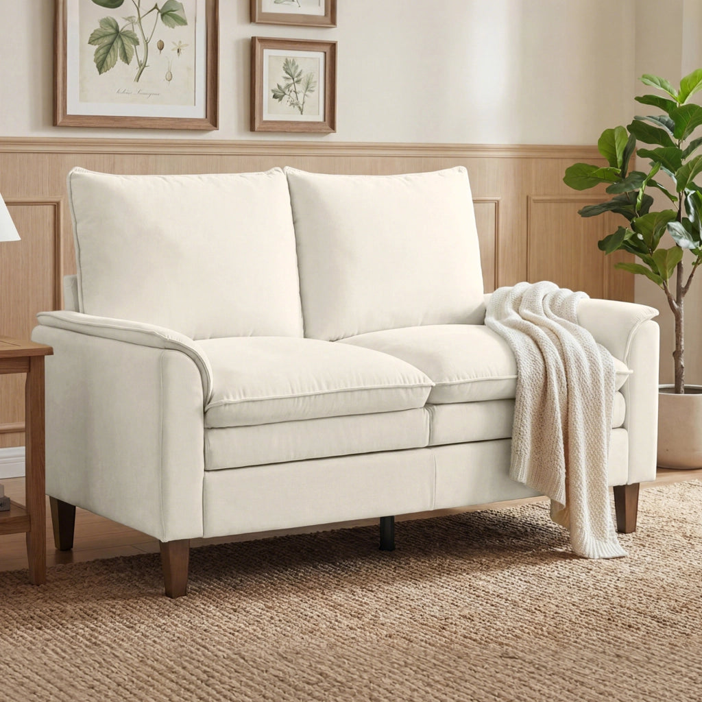 Divano 2 posti ¨C zephmum ¨C Creme