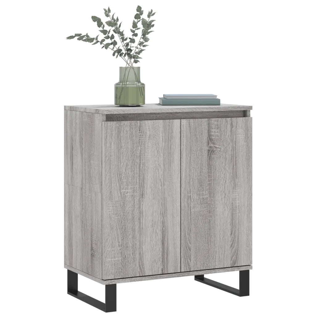 Credenza Grigio Sonoma 60x35x70 cm in Legno Multistrato 827170