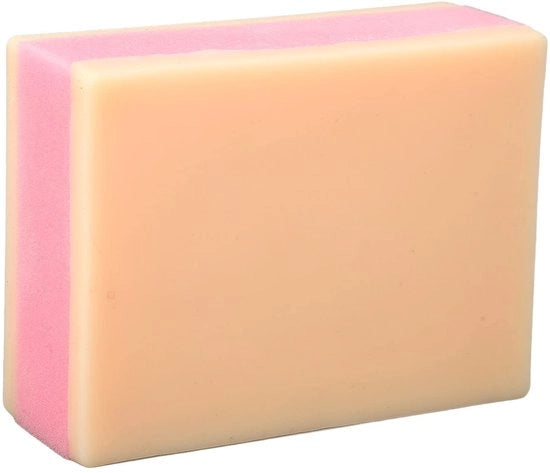 Modello di allenamento simulato - Contatto multifunzionale - Progettazione portatile - 2 strati di silicone - Materiale di alta qualità - Utilizzo sicuro e senza odori - Modello con cinghie di allacciamento