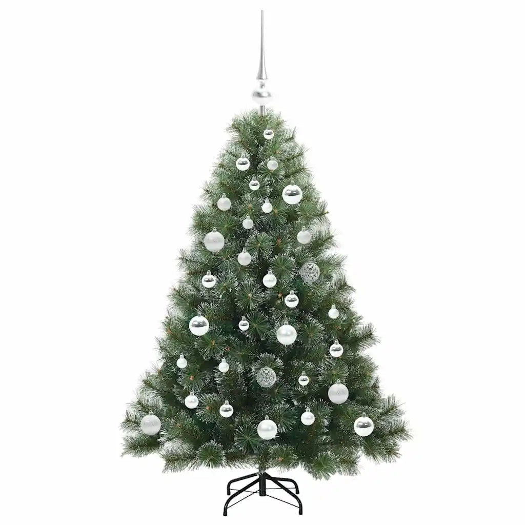 Albero di Natale artificiale con 150 LED Verde 120 cm PE e PVC 3397827