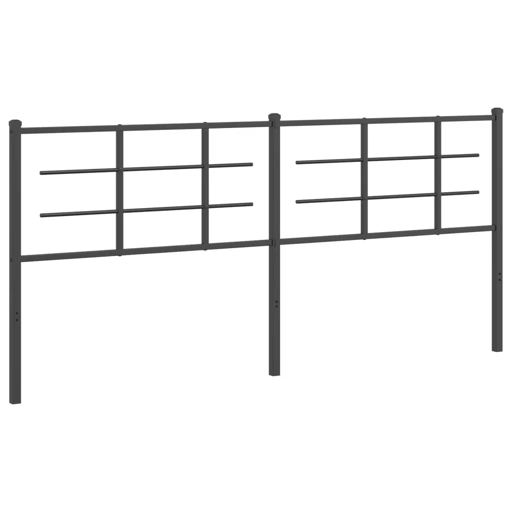 Testiera di Ricambio in Metallo Nero 193 cm 355598