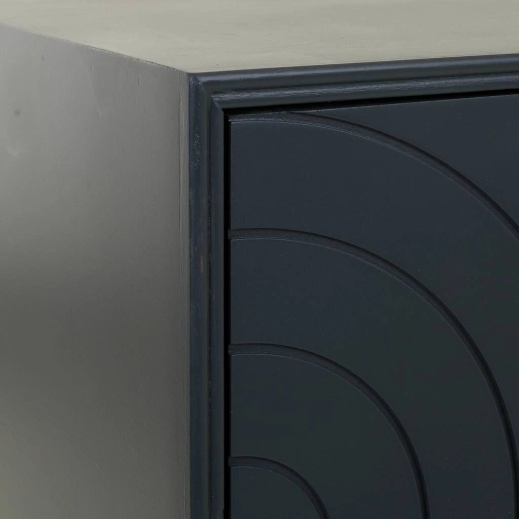 Mobile da ingresso in legno e metallo 75x37x84,5