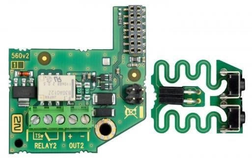 2N 9151010 Switch Ausiliario Tamper Rele' Aggiuntivo per Citofoni IP Force IP Safety Helios IP colore Nero Verde