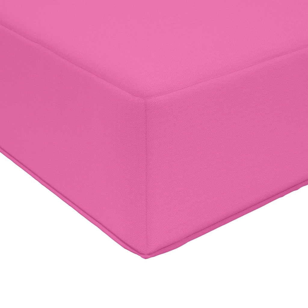 Cuscino per divano da esterno 3 pcs Rosa Poliestere 900759