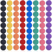 FPMYB 80 pezzi forti magneti, magneti per lavagne, frigoriferi, piccoli magneti colorati, magneti per lavagne, lavagne per appunti, uffici, foto (8 colori)
