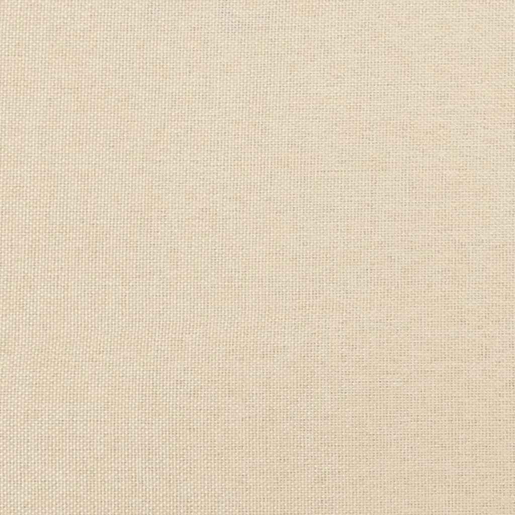 Testiera | Testata ad Orecchio Crema 93x16x78/88 cm in Tessuto