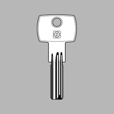 CHIAVE PUNZONATA  CS115 - CISA - 5 pezzi- SILCA