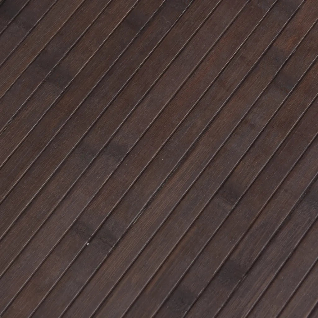 Divisorio Ambienti Marrone Scuro Larghezza 600 cm Altezza 165 cm in Bambù 377009