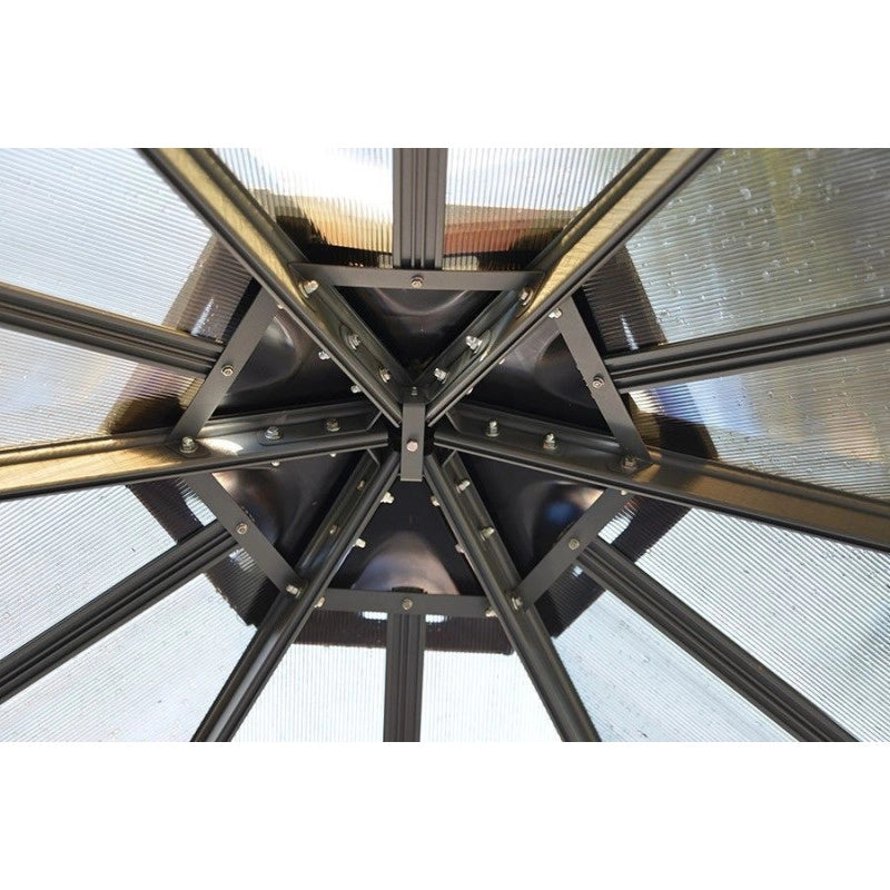 TONNELLE COUV TERRASSE HEXAGONALE