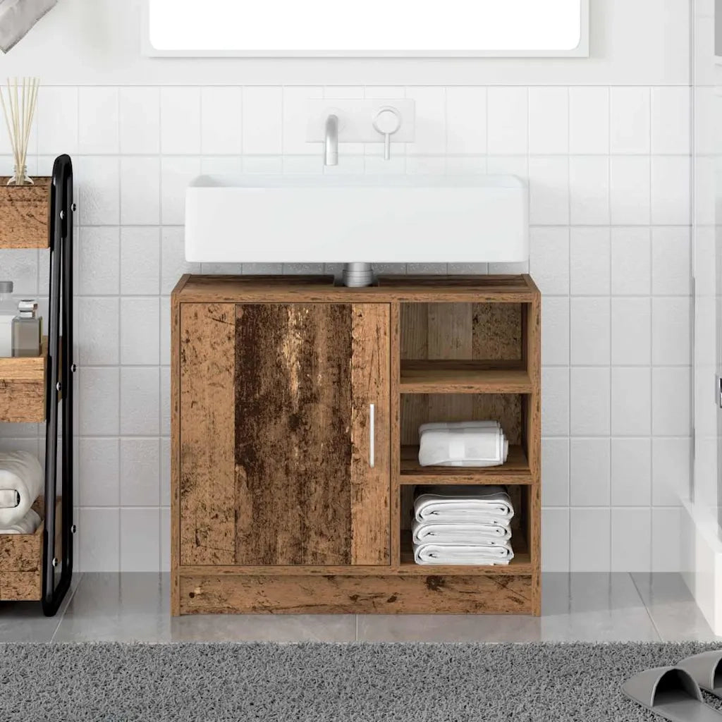 Mobile da Bagno Legno vecchio 63 x 29 x 55 cm Legno multistrato 869212