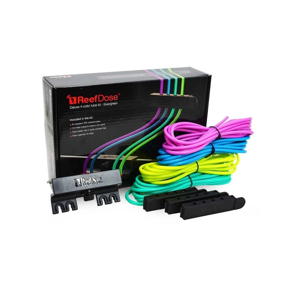 Red Sea ReefDose color tube kit - tubi e raccordi per pompe dosometriche Colore: Blu/Verde