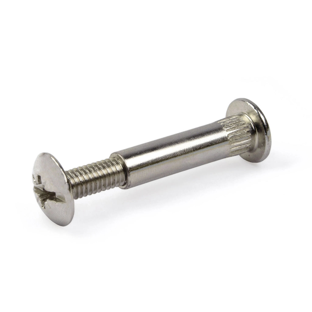 Viti di collegamento in ferro nichelato 45 - 58 mm. 4 pz.