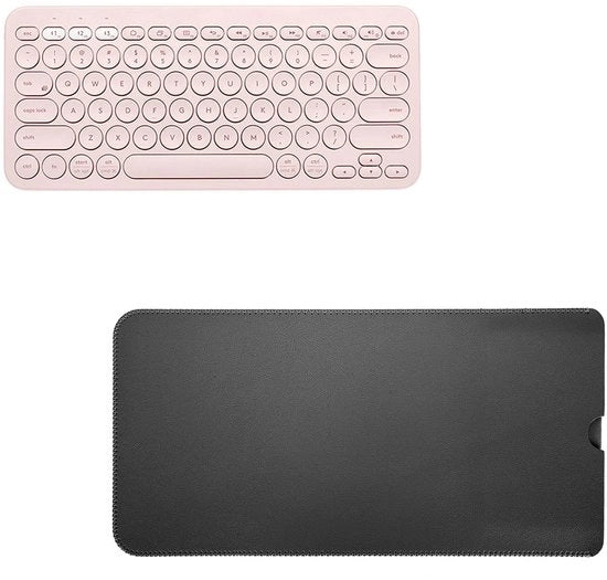 Protezione per tastiera portatile - Caso per tastiera mini - Protezione sicura e solida - Nero - Protezione per tastiera K380 -