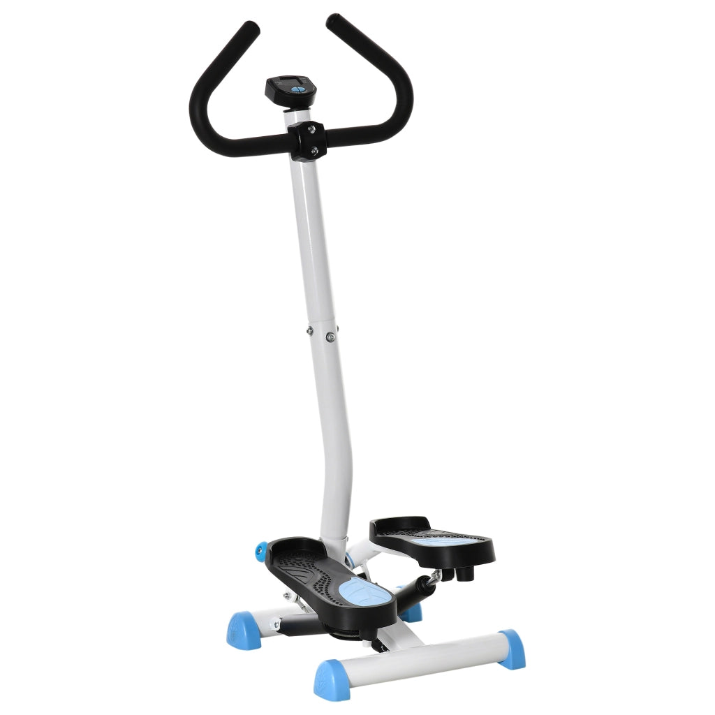 Stepper Fitness ¨C Xylo ¨C LCD Monitor, Pedali Antiscivolo, Acciaio e ABS, 55x44x108 cm