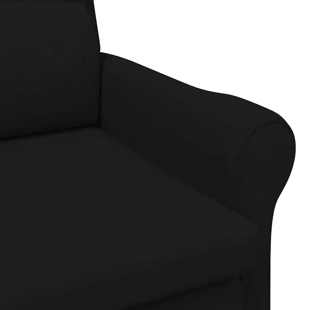 Poltrona | Sedia Relax Nero 76 x 94 x 102 cm Microfibra