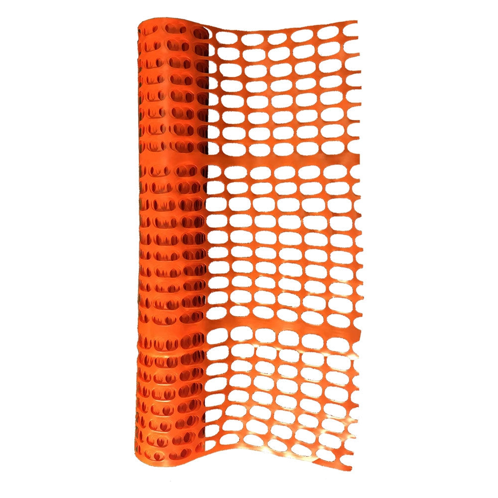 Rete delimitazione cantiere 1,2x50 mt arancio