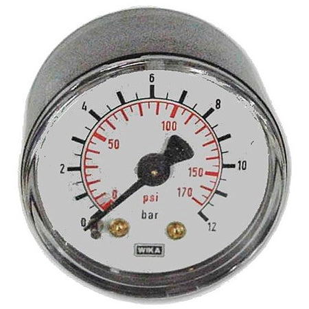 MANOMETRO 40-0/12B AT.PS.G1/8  CMR 40 mm
