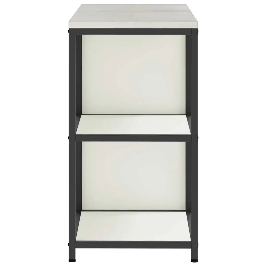 Set di Stoccaggio per Cucina con lo scaffale 2 pcs Bianco 3392688