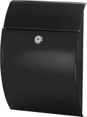 Cassa Pecchi Esterna in Acciaio Dimensione S (Posta A5) - Facile da Installare - Nero