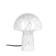 Lampada da Tavolo Carsya in Vetro Bianco H 25,5