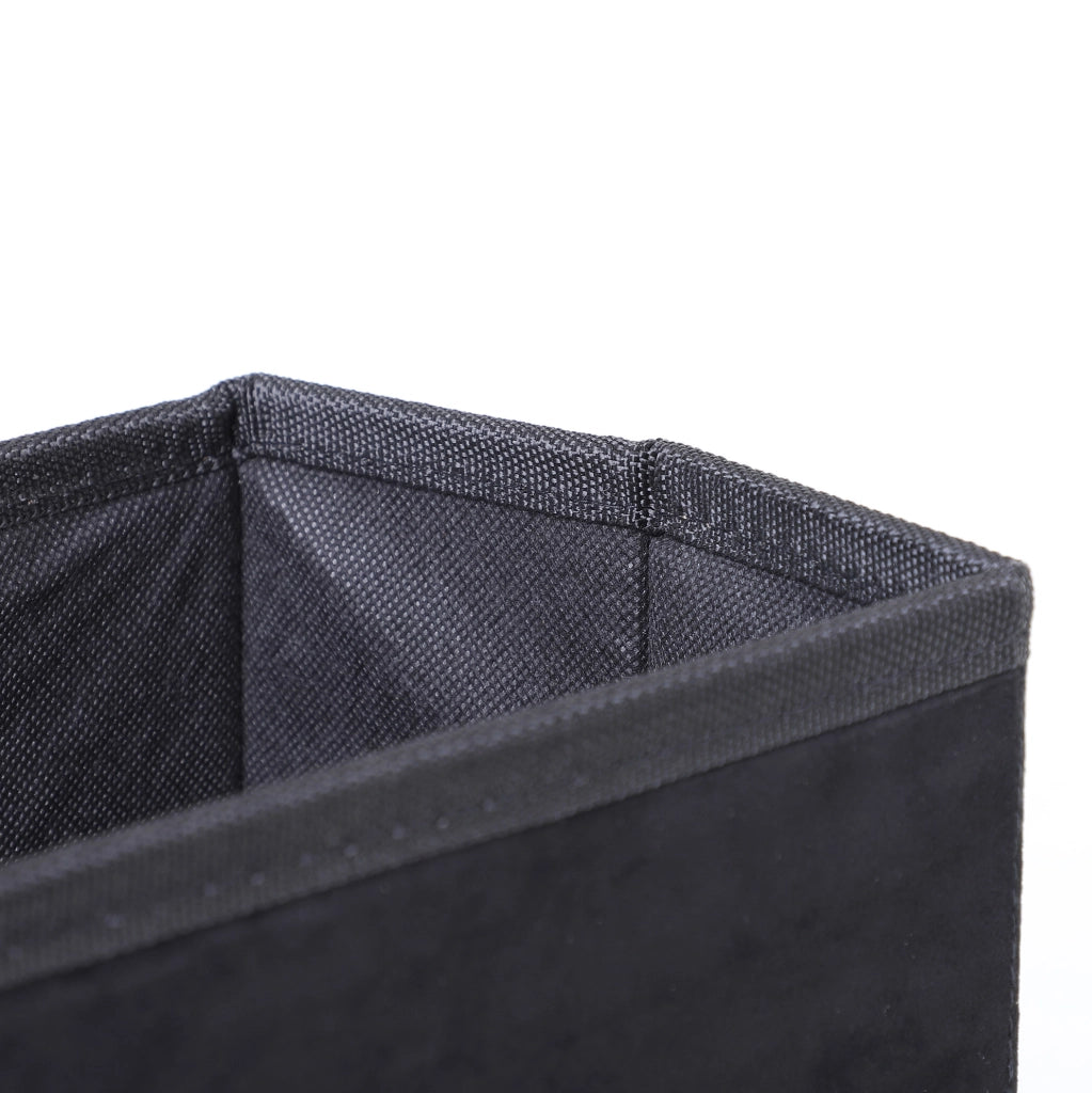 Scala pieghevole per animali 40 x 54 x 48 cm in MDF nero， 3 gradini， vano contenitore