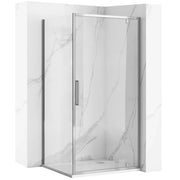 Cabina Doccia Rea Rapid Swing Chrom 120x90