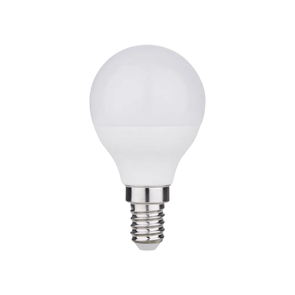 Lampadina LED E14 9W G45 945LM IP20 bianco caldo 2700K