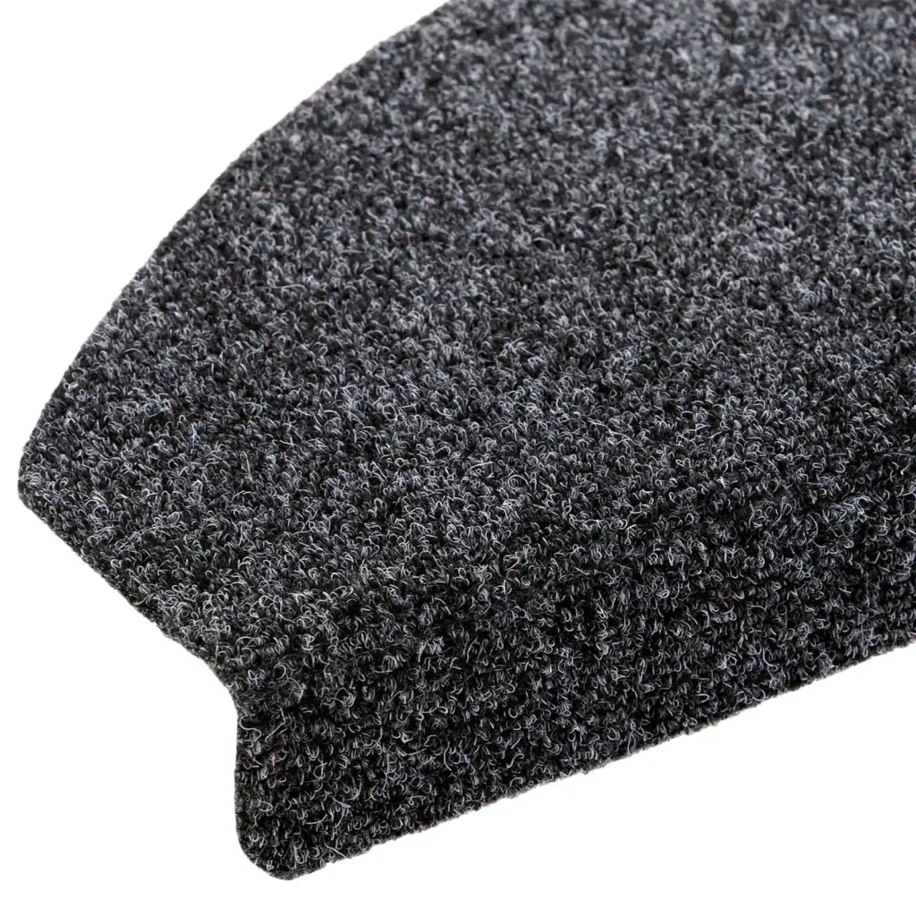 Tappetini per scale autoadesivi 15 pz | Gradini per Scale Grigio Scuro