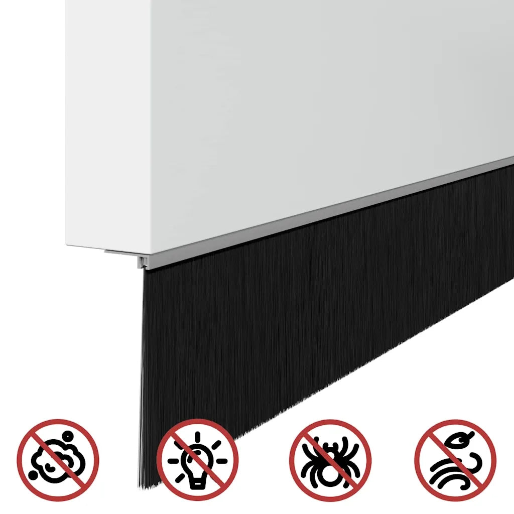 Spazzole per porte a vite 6 pz Argento 100 cm CFW1947548