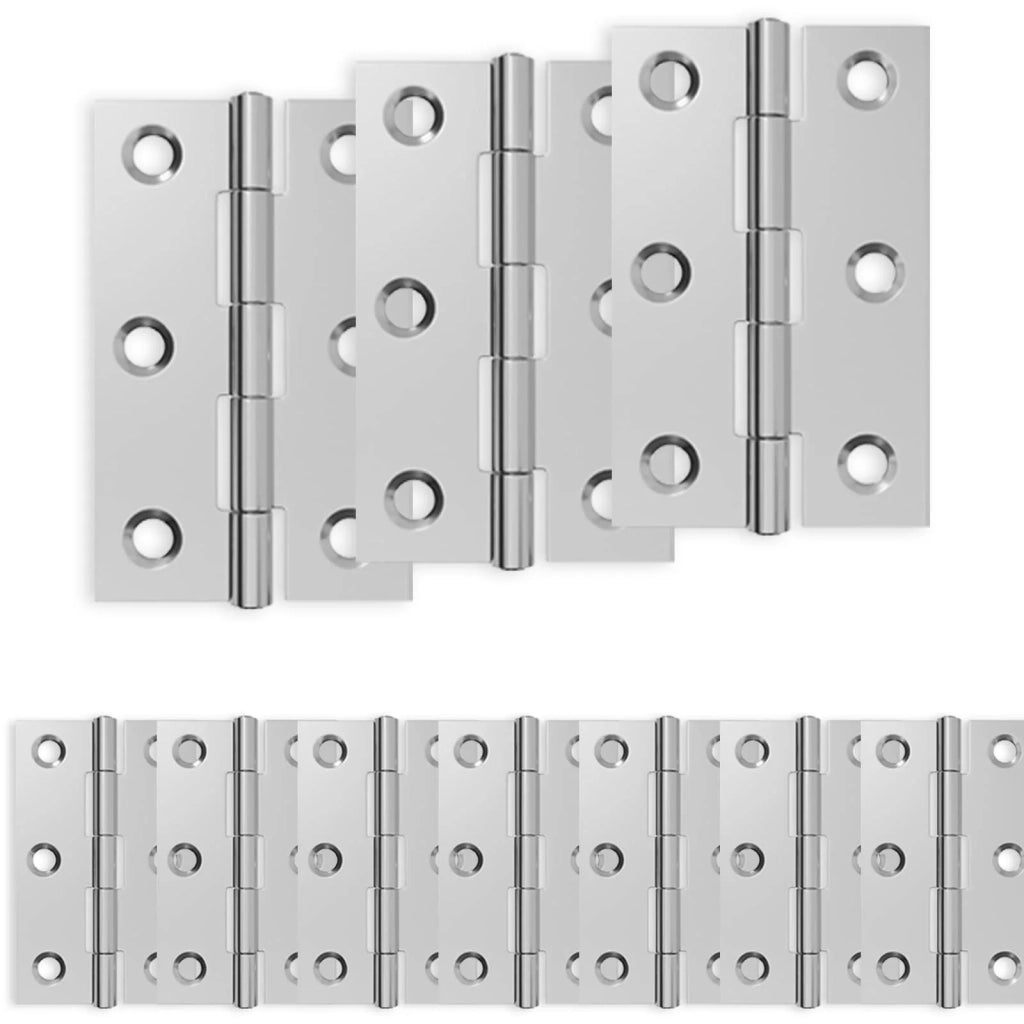 Cerniera 24 pz 54 x 34 x 5 mm Argento Acciaio 42041394