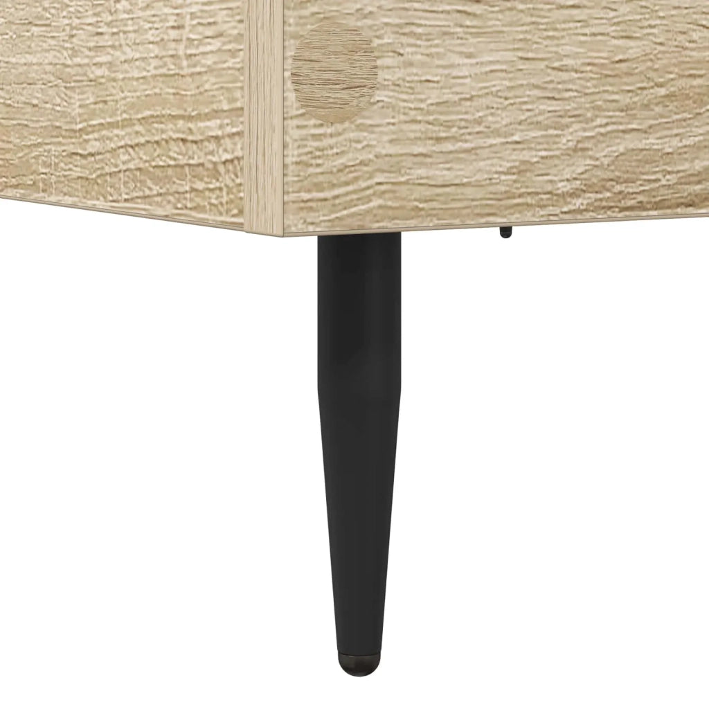 Letto singolo | Letto per adulti | Struttura del letto Rovere Sonoma 80 x 200 cm