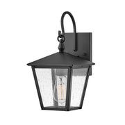 Applique esterna nera IP44 E27 60W Huntersfield Hinkley