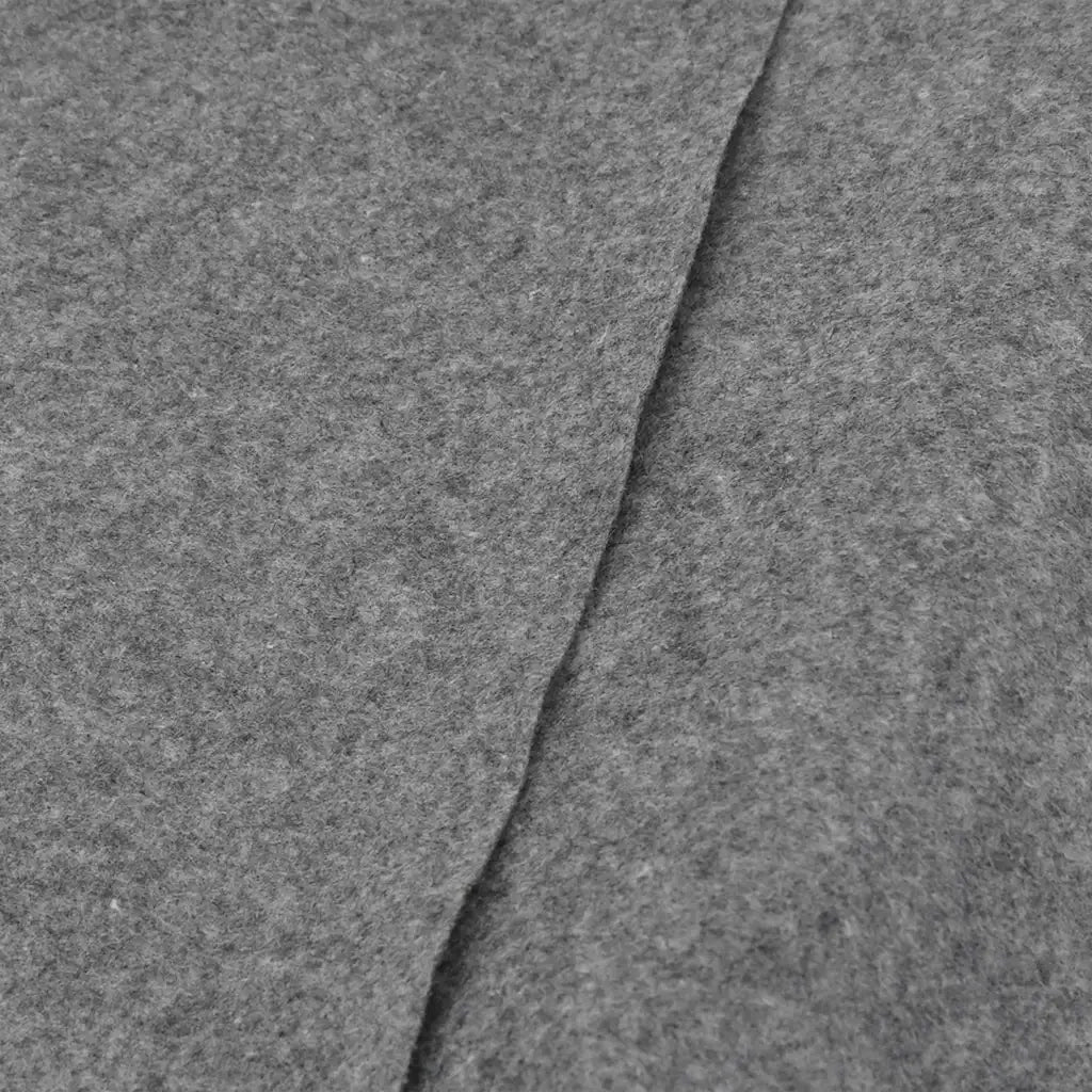Telo Sotto Piscina Grigio Chiaro ?366 cm Geotessile Poliestere