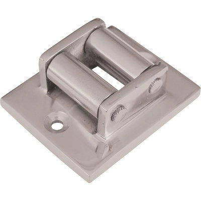 GUIDACINGHIA A RULLI FORI VERTICALI COTTALI  OTTONE CROMO SATINATO MM 45X60