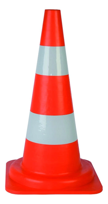 CONO SPARTITRAFFICO col. Arancio/Bianco h. cm. 53 (base 29x29) 10.00 pz