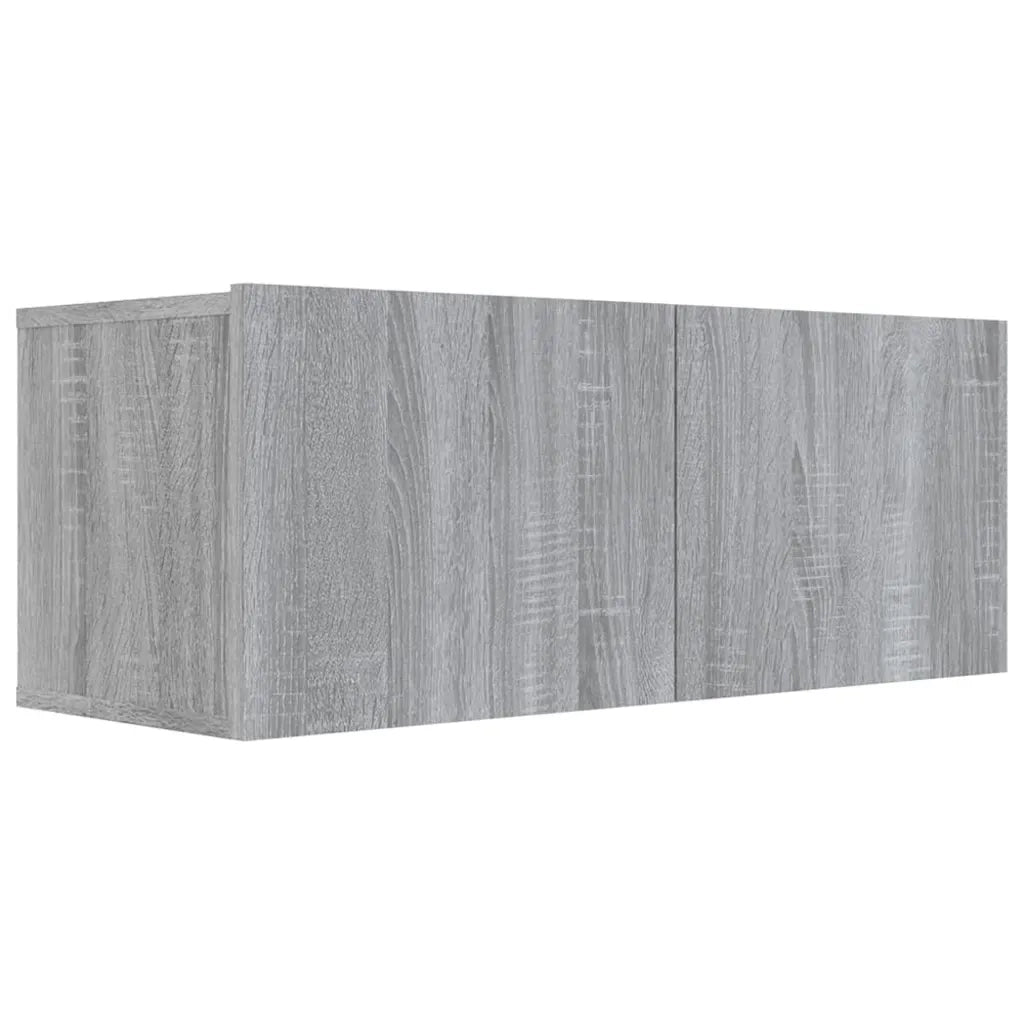 Set di Mobili Porta TV 6 pz Grigio Sonoma in Legno Multistrato 3114604