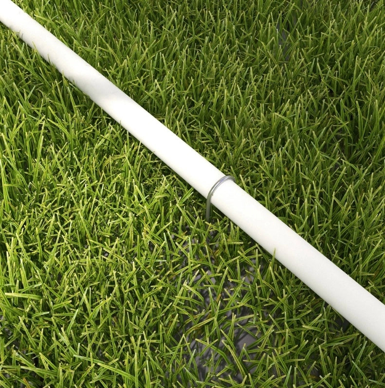 Set agility per cani 89x69x99 cm in plastica bianco e nero, 4 pezzi, stabile –