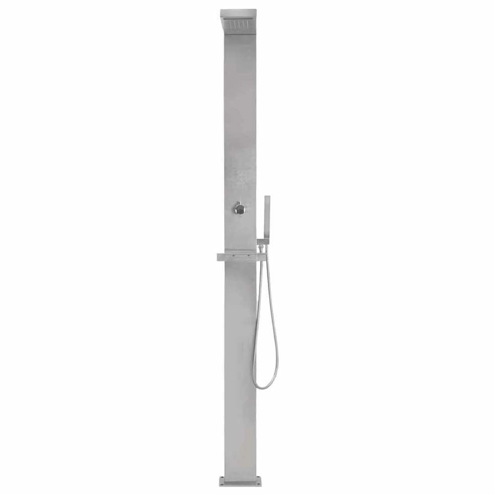 Square Stainless Steel Garden Shower